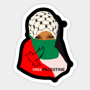 Free Palestine Sticker